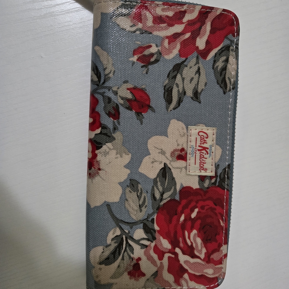 Cath Kidston Blue Floral Wallet
